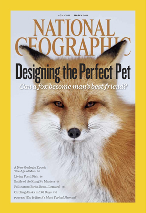 National Geographic Magazine cover, March 2011